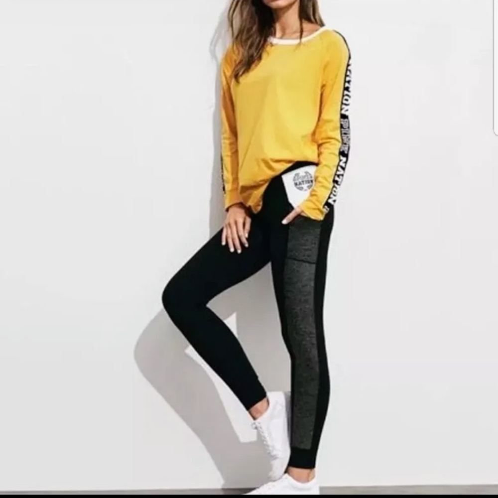 Victorias Secret PINK NATION Campus Leggings